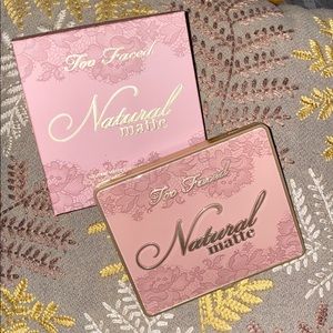 Natural matte neutral eye shadow palette